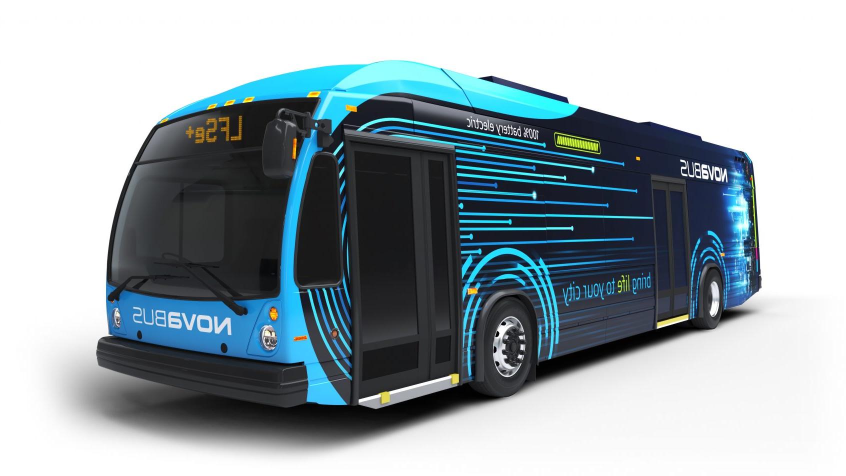 Nova Bus在买世界杯足彩app市场推出了其全新的远程100%电动LFSe+巴士