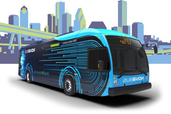 世界杯足彩app宣布了在美国最大的电动巴士订单.S. 休斯顿哈里斯县大都会交通管理局